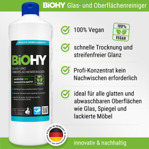 BiOHY Glas- und Oberflächenreiniger 10L 10003004010