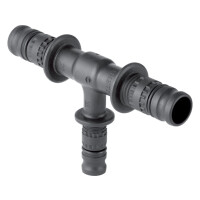 Geberit T-Stück Mepla reduziert PVDF 26x20x26mm...