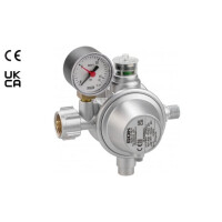 GOK Gewerberegler für Propan Gasflaschen 50mbar mit...