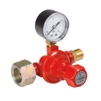 Rothenberger Propan-Konstantregler mit Manometer 0,5-4...