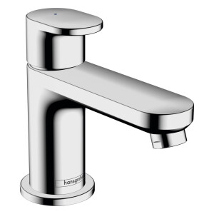Hansgrohe Standventil Vernis Blend Wasserhahn für Kaltwasser mit Auslauf Höhe 59mm mattschwarz 71583000