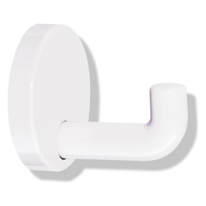 HEWI Einzelhaken Serie 477 65mm reinweiß 4779004599