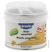 Presto Holzspachtel styrolfrei mittelbraun 250g 443503