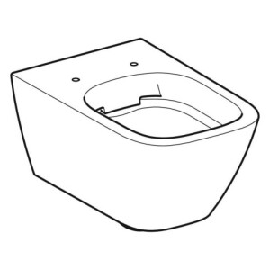 Geberit Wand-Tiefspül-WC SMYLE Square 500208011