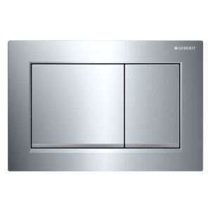 Geberit Betätigungsplatte Omega30 chrom hochglanz 115.080.KH.1