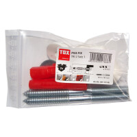 TOX Urinalbecken Befestigung Piss Fix 1 Set weiß 04510148