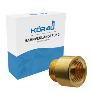 kör4u Hahnverlängerung Messing