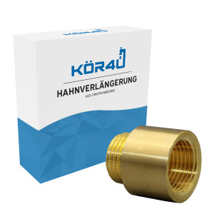 kör4u Hahnverlängerung Messing