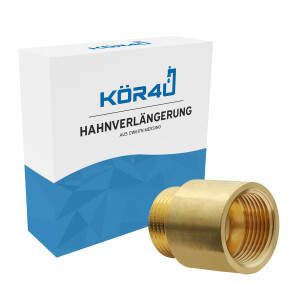 kör4u Hahnverlängerung Messing