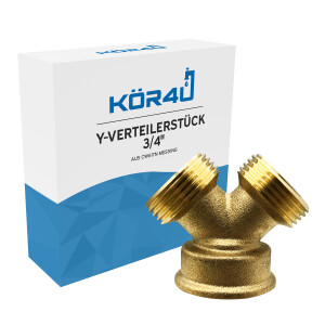 kör4u Y-Verteilerstück für Haus und Garten