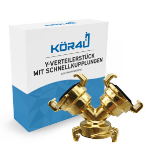 kör4u Y-Verteilerstück für Haus und Garten