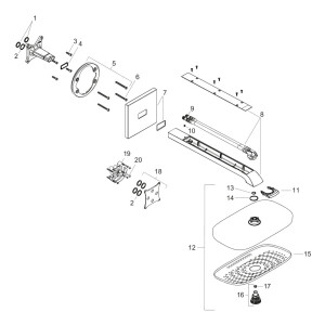 Hansgrohe Kopfbrause Raindance Select E 300 3jet Brausearm 390mm chrom 26468000