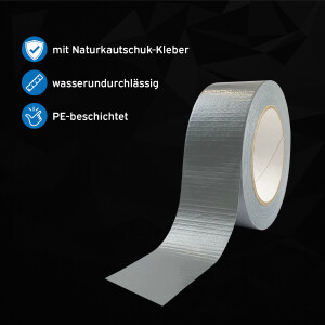 kör4u Panzertape silber 50m x 48mm