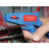 Weicon Abisolierzange No. 5 blau/rot 51000005