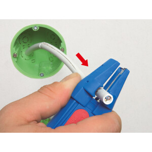 Weicon Abisolierzange Stripper No. 100 blau/rot 51000100