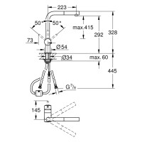 Grohe Minta Spültischarmatur Einhand chrom 32168000
