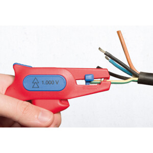 Weicon Abisolierzange No. 6 1000V  blau/rot 51000006
