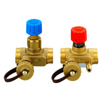 Danfoss Absperr-/Regulierset USV-Set PN 16 Rp