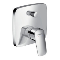 Hansgrohe Wannenmischer Unterputz Logis Fertigset chrom...