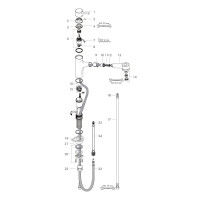 Hansgrohe Spültischmischer Talis S chrom mit Ausziehbrause 32841000