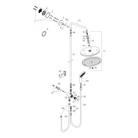 Hansgrohe Showerpipe Croma Select S 280 Reno chrom 26793000