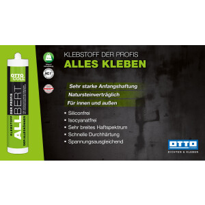 OTTOCOLL ALLBERT Basis 290ml Kartusche weiß