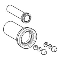 Geberit Anschlussset für Wand-WC 90x300mm 152441461