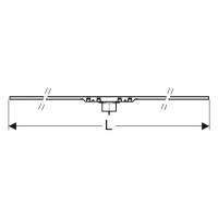 Geberit Duschrinne CleanLine50 edelstahl 30-90cm 154446KS1