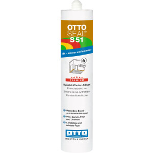 OTTOSEAL S51 Silikon für PVC-, Gummi- und Linoleumböden