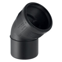 Geberit Silent-PP Bogen mit Muffe DN 90 mm