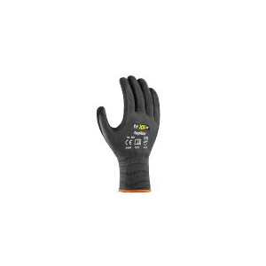 teXXor Nylon-Strickhandschuhe NITRIL BESCHICHTET grau/schwarz