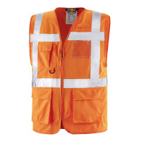 teXXor Warnschutz-Weste DUNDAS leuchtorange