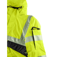 4PROTECT Warn-Wetterschutz-Blouson NEWARK leuchtgelb/grau