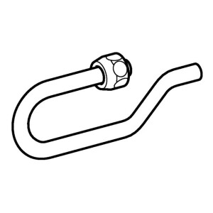 Geberit CU-Verbindungrohr für Wasseranschluss hinten 240017001