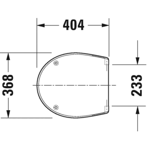 Duravit WC-Sitz Duraplus, Scharniere edelstahl, Compact, weiß 0066810000