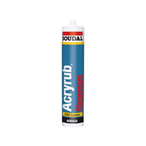 Soudal Acryldichtstoff Acryrub Cleanroom grau