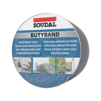 Soudal Butylband Butyband aluminum