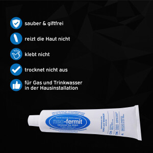 kör4u Set Neo-Fermit 40g Spender Flachs 2x PTFE Band