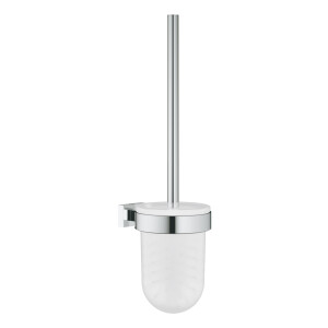 Grohe Essentials Cube Toilettenbürstengarnitur eckig chrom 40513001