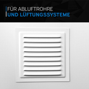 kör4u Wandflansch mit Rückschlagklappe Ø 150 mm