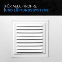 kör4u Wandflansch mit Rückschlagklappe Ø 150 mm