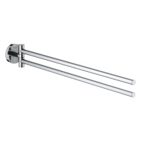 Grohe Essentials Handtuchhalter 2-armig rund chrom 40371001