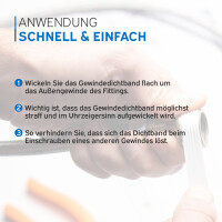 PTFE Band DVGW zertifiziert