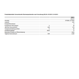 Stiebel Eltron Mini-Durchlauferhitzer DEM 7 6,5kW 400V weiß 232769