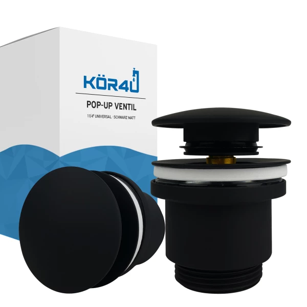 kör4u Pop-Up Ablaufventil 1 1/4" universal...