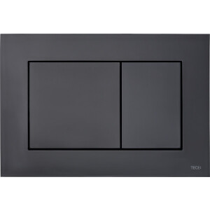 TECE now Betätigungsplatte Zweimengentechnik schwarz matt 9240407