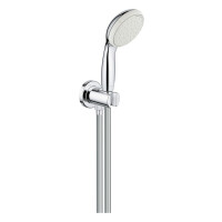 Grohe Wandhalterset Tempesta 100, 2 Strahlarten chrom...