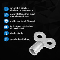 kör4u Heizkörper Entlüftungsschlüssel Metall