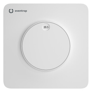 Oventrop ClimaCon F 100 Raumthermostat für Zweileiteranwendungen Heizen oder Kühlen, Slave 230 V AC 1155010