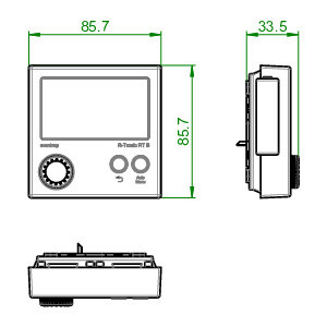 Oventrop R-Tronic RT B Funkthermostat (herstellereigene Funkkommunikation) batteriebetrieben 1150680